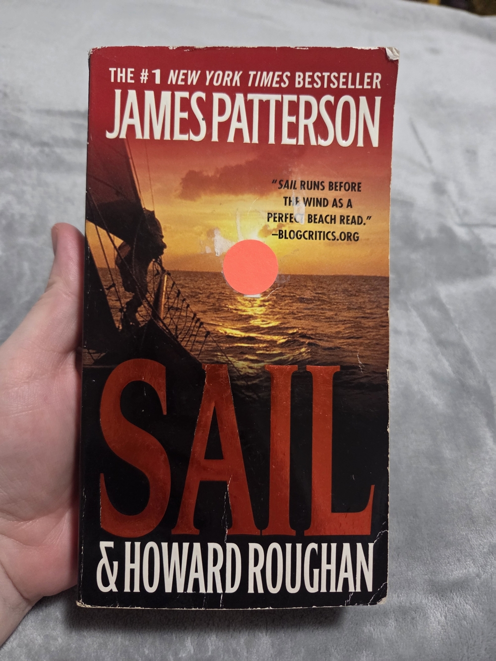 James Patterson "Sail" Paperback Book